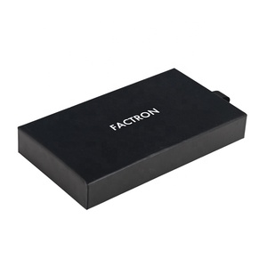 Caja de Regalo con Logotipo Personalizado, Impresión Digital Flexográfica, Caja Deslizante con Cinta para Empaque de Regalos y Carteras - Product Image 3