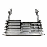 Pièces moulées par gravité en alliage d'aluminium personnalisées OEM ADC12 A380 A356 pour composants automobiles, machines et composants industriels
