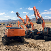 Excavator Doosan Dx225 Big Digger Dijual Excavadora Hydraulic Crawler Excavator
