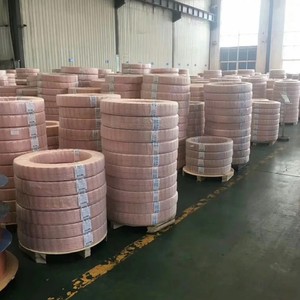 Tubería de <span class=keywords><strong>Cobre</strong></span> en Espiral ASTM C10100 C11000 C12000 de 1/4" 3/8" 1/2" 3/4" <span class=keywords><strong>15</strong></span> Metros para Aire Acondicionado - Product Image 4