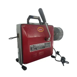 Gq-150 Type High-Power Electric Pipe Dredging Machine Professional Drain Cleaning Tools 2200 Watts