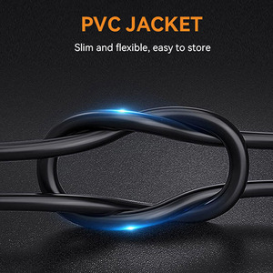 Cable de Video <span class=keywords><strong>HDMI</strong></span> a <span class=keywords><strong>HDMI</strong></span> Ultra HD de Alta Velocidad 4k 60hz 18gbps 1 <span class=keywords><strong>M</strong></span> 5 Metros <span class=keywords><strong>10</strong></span> Metros Chapado en Oro Hdtv 15+1 - Product Image 6