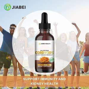 Cordyceps Sinensis Extrait Suppléments à base de plantes pour le soutien immunitaire 60 ml/bouteille Gouttes pour adultes Pas pour les femmes enceintes GMP/HACCP - Product Image 6
