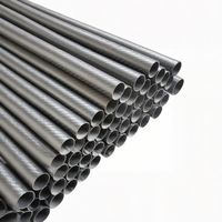 Tube en fibre de carbone à enroulement de filament 70 mm – Traitement des tuyaux en carbone