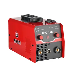 Sihio Aluminium Sans Gaz Mig-100 Soudeuse Rechargeable Fil Onduleur Flux Micro Multi Fonction Machine À Souder Mini Sans Gaz