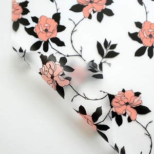 Papier d'emballage imperméable <span class=keywords><strong>Nosa</strong></span> pour bouquet de fleurs de camélia, papier cadeau DIY, matériaux semi-transparents pour fleuriste - Product Image 5