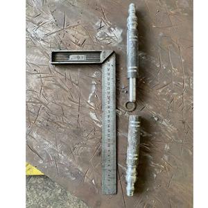 Accesorio para puerta de entrada frontal de hierro forjado, botón de vidrio, bisagra, Panel de instalación, tope, pista de pestillo - Product Image 6