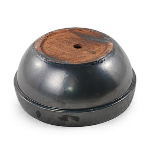 American Style Glossy Black Bowl-Shaped Ceramic Eco-Friendly Durable Flower Pot Planter <b>Set</b> for Indoor Outdoor Garden Patio - Product Image 5