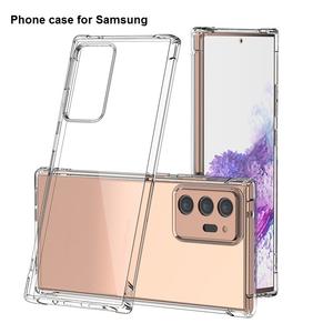 Per <span class=keywords><strong>Samsung</strong></span> per Galaxy <span class=keywords><strong>Note</strong></span> <span class=keywords><strong>20</strong></span> <span class=keywords><strong>Ultra</strong></span> Custodia del telefono quattro angoli per Airbag Anti-caduta <span class=keywords><strong>Silicone</strong></span> trasparente <span class=keywords><strong>Cover</strong></span> Mobile per la nota <span class=keywords><strong>20</strong></span> - Product Image 2