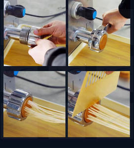 <span class=keywords><strong>Machine</strong></span> à pâtes commerciale 10L avec capacité de 4kg de pâte, certifiée CE, extrudeuse à pâtes italienne pour restaurant - Product Image 3