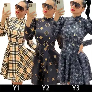 DD0049 Designer Luxury Supplier Streetwear Winter Outfits for Girls Sweater Dress Stylish Clothing Hip Hop Womens Skirts