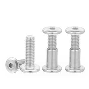 Tornillo macho hembra de China al por mayor, tornillo de encuadernación de <span class=keywords><strong>libro</strong></span> de cabeza plana de alta resistencia personalizado, Perno sexual, tornillo de latón 2M M10 Chicago - Product Image 3