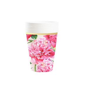 Juego de Vajilla Desechable Estilo Fiesta en el Jardín DAMAI, Platos, Vasos y Servilletas de Papel para Decoración de Fiestas de Cumpleaños de Niñas - Product Image 6