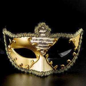 Hstyle elegante máscara veneciana <span class=keywords><strong>fantasma</strong></span> <span class=keywords><strong>de</strong></span> <span class=keywords><strong>la</strong></span> ópera máscara <span class=keywords><strong>de</strong></span> media cara para hombres mujeres Halloween carnaval disfraz accesorios máscara <span class=keywords><strong>de</strong></span> Mascarada - Product Image 3