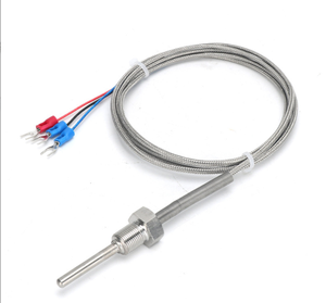 Customizable PT100 RTD 3-<b>Wire</b> Cable Temperature Sensor Flexible Probe for Industrial Household Use USB OEM ODM for Oil - Product Image 2