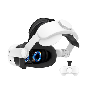 Cómodo accesorio <span class=keywords><strong>de</strong></span> correa para la cabeza para Meta for <span class=keywords><strong>Quest</strong></span> <span class=keywords><strong>2</strong></span>/3/3s Nuevos accesorios <span class=keywords><strong>de</strong></span> juego <span class=keywords><strong>de</strong></span> <span class=keywords><strong>realidad</strong></span> <span class=keywords><strong>virtual</strong></span> Embalaje en caja <span class=keywords><strong>de</strong></span> color - Product Image 1