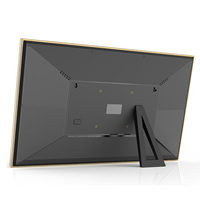 Cadre photo numérique Grand cadre photo numérique 21.5 "avec écran tactile 1920 IPS Full HD, 32 Go WiFi Smart Frame Wall Mountable