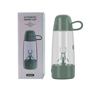 Electric Shaker Cup 301-400ml Food Grade Mixing <b>Bottle</b> For Protein Milk <b>Coffee</b> Summer Use - Product Image 5