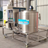 Lait Miel Pasteurisateur Gelato Machine Jus Pasteuriser Crème Glacée Machine