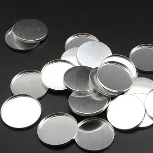 Özel göz farı Godet teneke tava kare göz farı mıknatıslar tavalar boş 42mm - Product Image 1