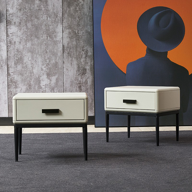 New Arrival: Best-Selling Bedside Tables From China Solid Wood Modern Bedside Table