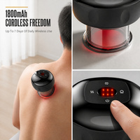 Kit professionnel d'appliques à ventouses électriques, appareil de massage corporel sous vide avec Gua Sha