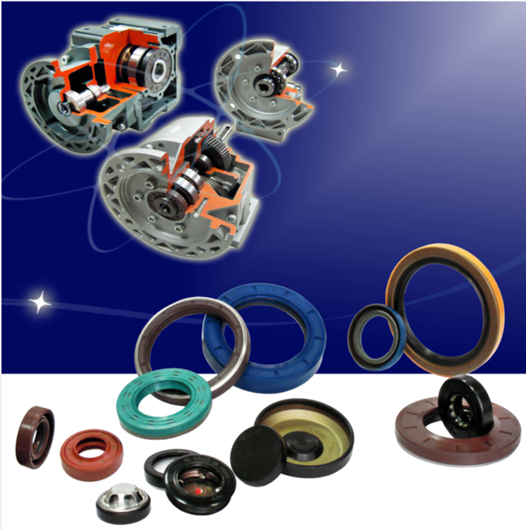 High Quality Double Lip Oil Seal Oil Resistance Black Brown FKM NBR TC Oil Seal 55 72 7