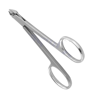 Ciseaux professionnels vietnamiens pour bébé, à lame courbée en acier inoxydable, ouverture automatique à mâchoires larges, pour éliminer les peaux mortes et couper les ongles - Product Image 1