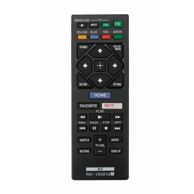 New RMT-VB201U Fixed Code 433MHz Universal Remote Control for Blu-Ray DVD BDP-BX370 BDP-S1700