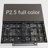 Module LED couleur pleine résolution P2.5 pour intérieur, 320 mm * 160 mm, panneau d'affichage LED RGB, utilisé pour les murs vidéo et les signalétique numérique