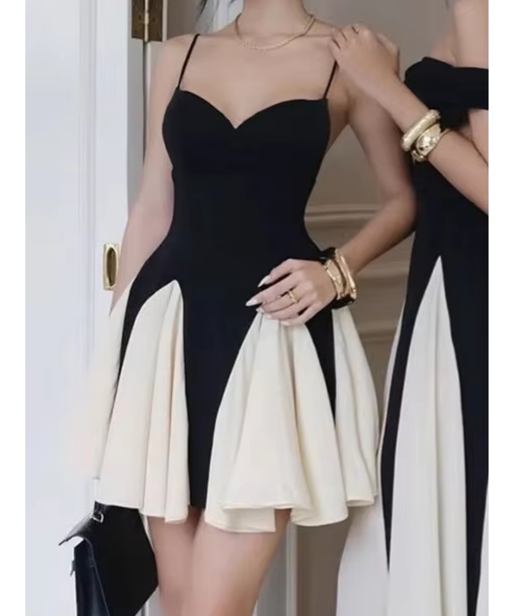 green emerald velvet dress Gothic Gradient Tulle Long Ombre Evening Prom Dress Asymmetrical Black White  2 at Amazon Women's Clothing store main image 0