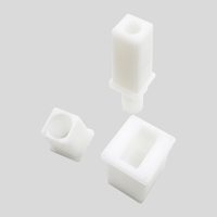 OEM suku cadang plastik kustom mesin CNC ABS intip POM nilon PTFE mesin mikro bros cepat prototip layanan bahan logam