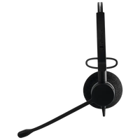Casque stéréo supra-auriculaire Jabra Biz 2300 Duo/Mono QD avec microphone antibruit