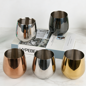 Vaso de Acero Inoxidable Personalizado de Doble Pared de 18 oz, Resistente, para Whisky, Cerveza, Refrescos, Martini, Vino - Product Image 1