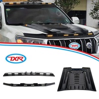 Protection de capot de voiture, cache de capot, phare de toit pour Toyota Land Cruiser Prado FJ150 Accessoires 2018-