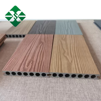Moderne Wasserdichte Co-Extrusions-WPC-Außenterrassendielen Holz-Verbundstoff Wasserdichte Bodendielen für den Außenbereich