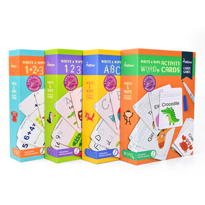Jeu de cartes de jeu éducatif en papier pour enfants, impression personnalisée, Flash parlant <span class=keywords><strong>anglais</strong></span>, à bas prix - Product Image 2