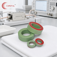 Noyau magnétique toroïdal en poudre de Molypermalloy MPP, faible perte, haute stabilité pour filtre de précision et transformateur inductif