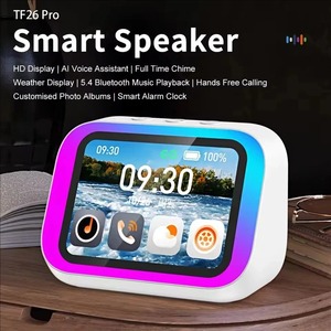 Altavoz Inteligente TF26 Pro con Pantalla HD, Reloj <span class=keywords><strong>Despertador</strong></span> Bluetooth, Asistente de Voz con IA para Dormitorio, Escritorio, Hogar y Oficina - Product Image 3