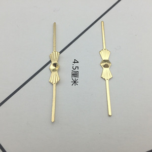 Conector de pajarita de oro, plata y bronce para piezas de candelabro de cristal, MH-12902 - Product Image 3