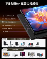 Newest FHD 120HZ 16.0-Inch Gaming Portable Touchscreen Monitor Display Extended with 1920*1200