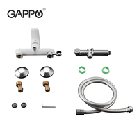 Gappo en laiton toilettes bidet pulvérisateur avec robinet inverseur main bidet robinet salle de bains bidet toiley sprayrer robinet G2048-8