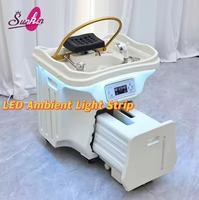 Réservoir d'eau mobile à température constante et circulation, grande capacité 60L, sans plomberie, pour fumigation capillaire et shampoing
