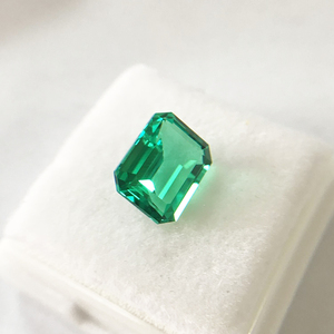 2.5Ct Lab yetiştirilen zümrüt kesim Columbia zümrüt temizle zümrüt taş başına fiyat - Product Image 4