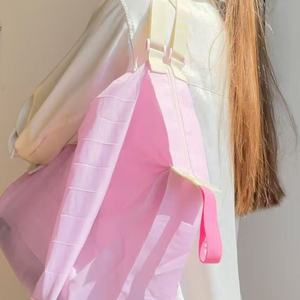 Sac à provisions de supermarché d'orgue japonais sac à rouleau de printemps portable sac de rangement pliable de grande capacité - Product Image 6