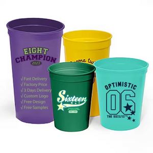 Gobelets de stade personnalisés OEM à prix abordable, en plastique, pour bière, mariage, fête, événement, avec logo - Product Image 1