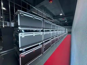 จอแสดงผล LED สีเขียว ขนาด 500x500 มม. สำหรับเช่าใช้งานภายในและภายนอกอาคาร แบบ Full Color P3.91 พร้อมระบบจ่ายไฟแยกอิสระ - Product Image 6