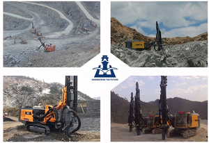Kaishan <span class=keywords><strong>KT</strong></span> أسفل حفرة مطرقة <span class=keywords><strong>dth</strong></span> روك الحفر الحفارات المحمولة التربة آلة حفر آبار سعر - Product Image 4