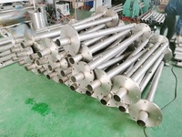 Tube d'injection par pulvérisation en titane pur, composants internes de tour en alliage de titane Gr2, tuyau de distribution de liquide résistant à la corrosion Gr1