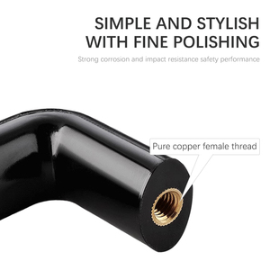 Bakelit-U-förmiger Griff mit reinem Kupfergewinde, hochtemperaturbeständiger Maschinengriff für Elektroschränke & Geräte - Product Image 3